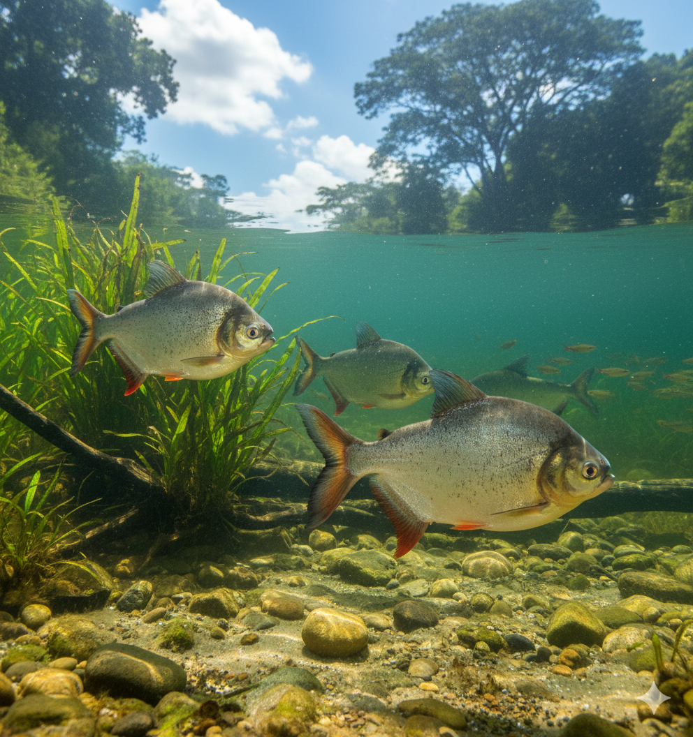 Alevines de Cachama Pura - Especie piscícola Venezuela